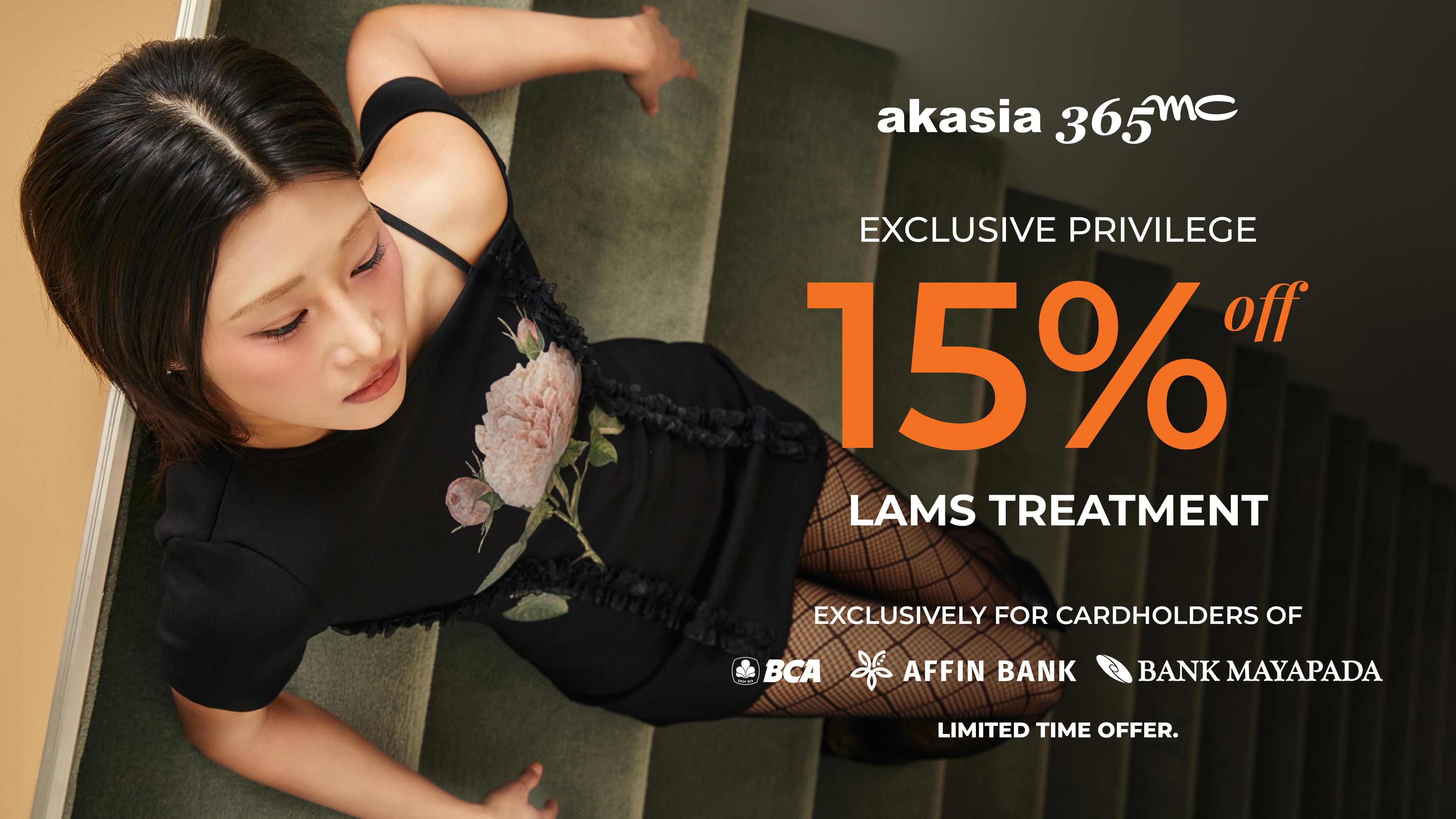 LAMS SPECIAL OFFER 15% off for LAMS purchase