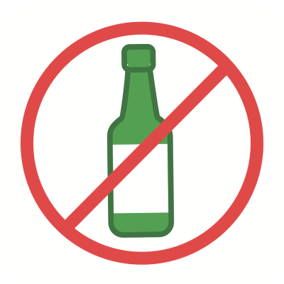 Tidak Mengonsumsi Alkohol